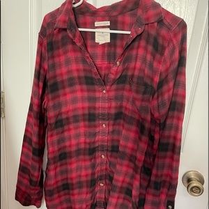 Red/Black American Eagle Flannel